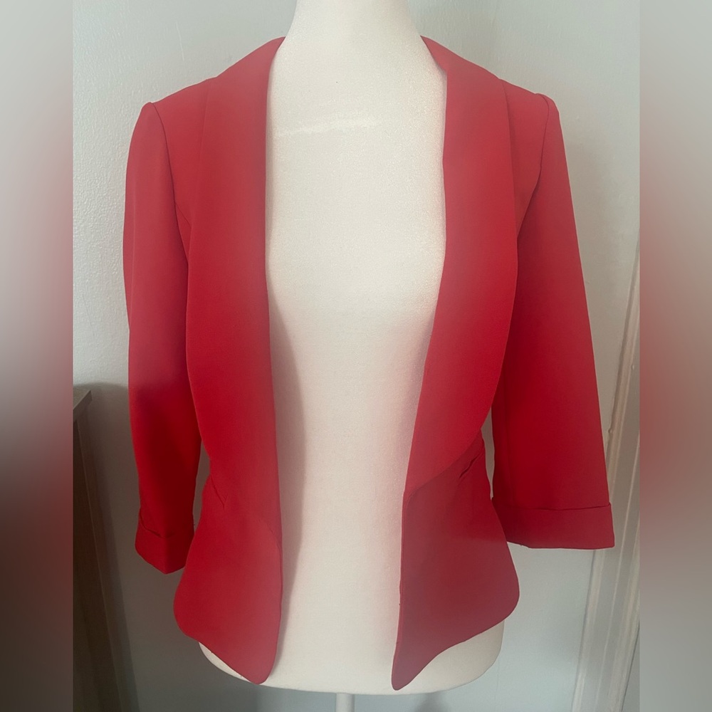Women's Red Blazer
